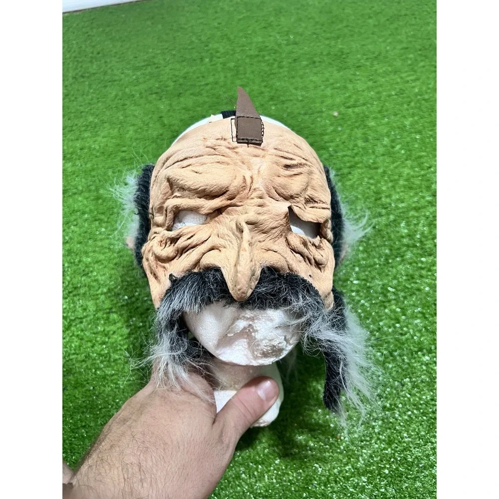 vintage halloween mask Y2k Scary Old Man Wizard Be Something Studio USA Made‎